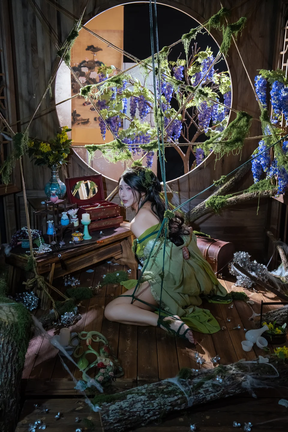 云溪溪 - &奶桃桃 苔缚 [93P,1V-3.38GB] tg@simisebaisi 【丝足阁】023.webp